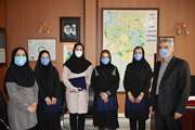 قدردانی رئیس مرکز بهداشت جنوب تهران از مدافعان سلامت به مناسبت هفته سلامت 1400