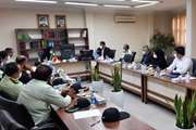 برگزاری جلسه هماهنگی فعالیت‌های غیرمجاز در تره‌بار مرکزی با حضور رئیس مرکز بهداشت جنوب تهران