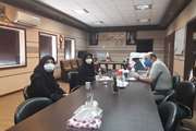 برگزاری جلسه هماهنگی مرکز بهداشت جنوب تهران برای راه‌اندازی سایت واکسیناسیون هلال‌احمر