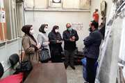 بازدید کارشناسان مسئول مرکز بهداشت جنوب تهران از گرمخانه و مرکز پرتومنطقه 17 تهران
