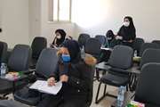 برگزاری آزمون کتبی بدو خدمت مراقبان سلامت در مرکز بهداششت جنوب تهران