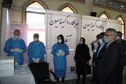  مرکز بهداشت جنوب تهران به کارکنان سازمان بهشت‌زهرا (س) واکسن روسی کرونا  اسپوتنیک وی تزریق کرد