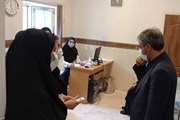 بازدید معاون بهداشت دانشگاه، از  واکسیناسیون کرونا در مرکز بهداشت جنوب تهران در روز شهادت حضرت علی(ع)