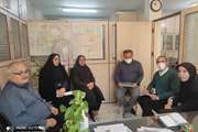 برگزاری جلسه ارزش‌گذاری کمی و کیفی فعالیت‌های واحد نظارت بر درمان مرکز بهداشت جنوب تهران