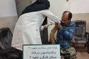 انجام واکسیناسیون MMR مرکز بهداشت جنوب تهران در محل اسکان کارگری ناحیه 3 منطقه 16