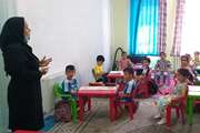 برگزاری کلاس آموزشی تغذیه مناسب رشد قدی و بدنی کودکان در مرکز بهداشت جنوب تهران