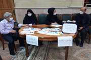 برپایی ایستگاه اطلاع‌رسانی نقش تغذیه در پیشگیری، ابتلا و نقاهت کرونا در مرکز بهداشت جنوب تهران