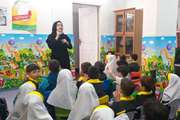 برگزاری کلاس آموزشی مرکز بهداشت جنوب تهران به مناسبت روز جهانی تخم‌مرغ در پیش‌دبستانی نیکان