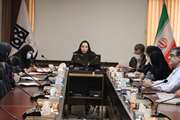 نشست اعضای جلسه کمیته هفته ملی جمعیت در مرکز بهداشت جنوب تهران