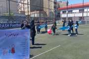 برگزاری ایستگاه شادی سالن ورزشی چمران به مناسبت هفته جمعیت  در مرکز بهداشت جنوب تهران