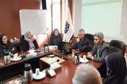 برگزاری جلسه اجرای طرح غربالگری دیابت و فشارخون با حضور رئیس مرکز بهداشت جنوب تهران
