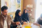 برپایی میز خدمت سلامت جوانان در راستای پویش ملی فشارخون و دیابت مرکز بهداشت جنوب تهران در دانشگاه شاهد