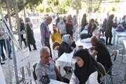 ارائه خدمات سلامت رایگان کارشناسان مرکز بهداشت جنوب تهران در مراسم عید غدیر