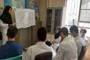 برپایی ایستگاه جوانی جمعیت مرکز بهداشت جنوب تهران در بیمارستان امیرالمؤمنین (ع)