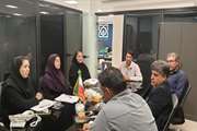 جلسه فصلی مشترک با اداره بیمه سلامت با مسئولان مرکز بهداشت جنوب تهران 
