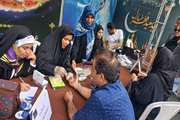 برگزاری میز خدمت مرکز بهداشت جنوب تهران در عید فطر