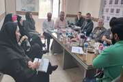 برگزاری جلسه کمیته خانه مشارکت منطقه 16 در مرکز بهداشت جنوب تهران