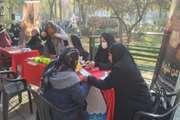 برگزاری میز خدمت مرکز بهداشت جنوب تهران در پارک هفت‌چنار