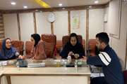 برگزاری میز خدمت پویش ملی فشارخون و دیابت مرکز بهداشت جنوب تهران در اداره تأمین اجتماعی شعبه 1
