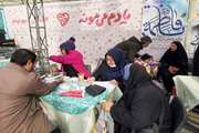 اجرای طرح پویش ملی دیابت و فشارخون مرکز بهداشت جنوب تهران در فرهنگسرای میدان حر و مدرسه حرا