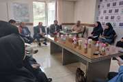 برگزاری جلسه هماهنگی روسای مراکز و خانه مشارکت منطقه 16 در مرکز بهداشت جنوب تهران