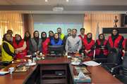 برگزاری جلسه تمرینی مانور دورمیزی با موضوع مواجهه با بحران در مرکز بهداشت جنوب تهران