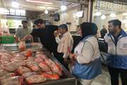 بازدید کارشناسان بهداشت محیط مرکز بهداشت جنوب تهران از بازار گوشت و مرغ تره‌بار بهمن