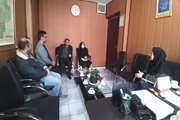 نشست اعضای جلسه کمیته حوادث رانندگی به مناسبت روز جهانی یادمان قربانیان حوادث ترافیکی در مرکز بهداشت جنوب تهران