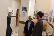 بازدید رئیس مرکز بهداشت جنوب تهران و رئیس دانشکده توان‌بخشی از مرکز اکبرآباد