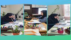 تداوم ارائه خدمات کارکنان تلاشگر حوزه مرکز بهداشت جنوب تهران در سی و ششمین روز از آغاز جنگ تحمیلی