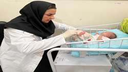 افتتاح واحد غربالگری نوزادان مرکز 31 تحت پوشش مرکز بهداشت جنوب تهران