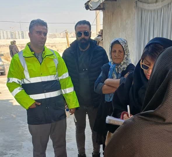 بازدیدهای دوره‌ای از شرایط نامناسب تغذیه خانوارهای ساکن در کوره‌های منطقه ۱۹