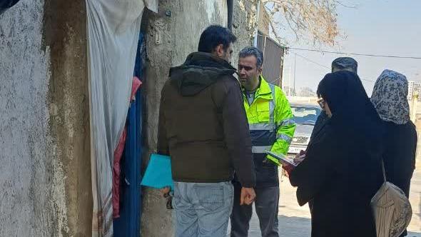 گشت مشترک کارشناسان بهداشت محیط مرکز بهداشت جنوب تهران و سازمان آب و فاضلاب از کوره‌های آجرپزی